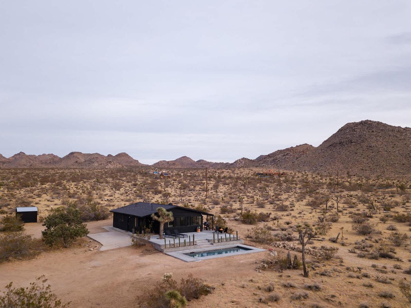 Sacred Haven L Cabin W Cowboy Pool At Park Entrance Joshua Tree Zewnętrze zdjęcie